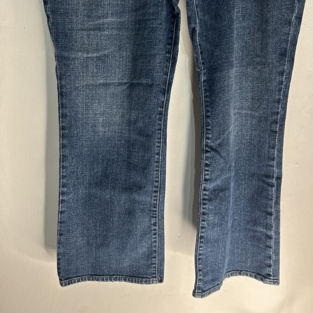 Lrl lauren jeans co ralph lauren size 16 women classic Bootcut blue dark wash - Picture 4 of 8